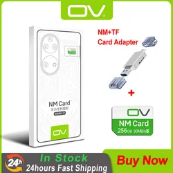 OV NM Card for Huawei Mobile Phone Pad Official Authorization Nano Memory SD to Upgrade Capacity with Type C Card Reader Adapter