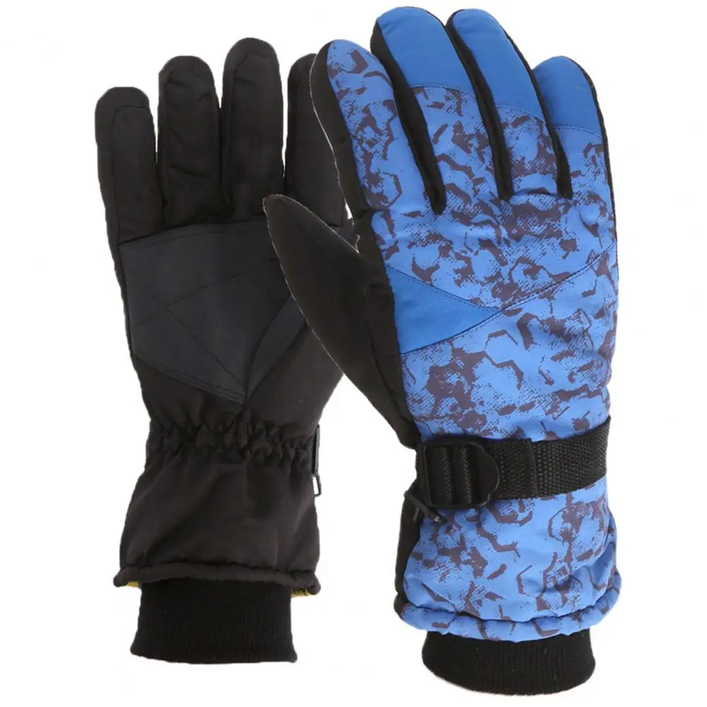 Ridding Gloves 1 Pair Practical Cozy Breathable  Full Finger Outdoor Snowboard Gloves for Outdoor