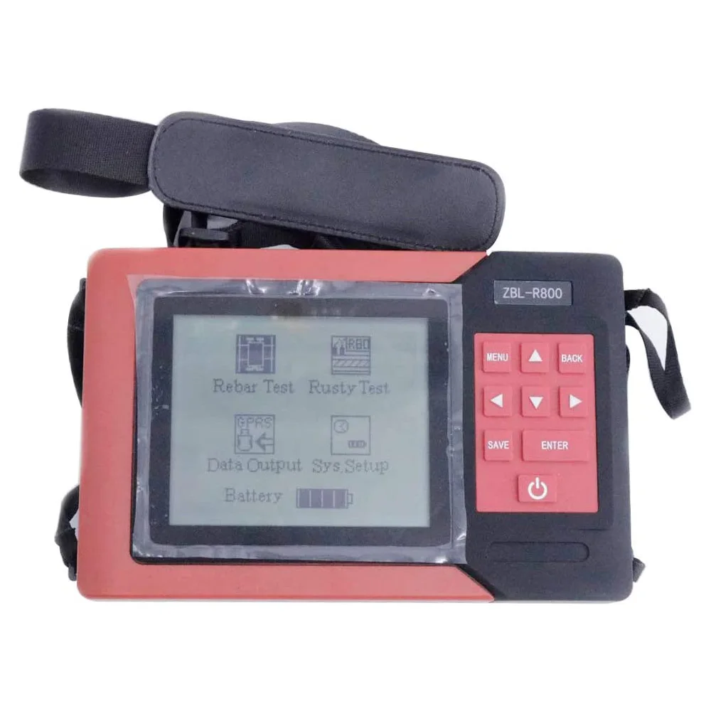 

ZBL-R800 Multi-Function Concrete Rebar Detector Locator Scanner ZBLR800 Integrated Rebar Locator Rebar Corrosion