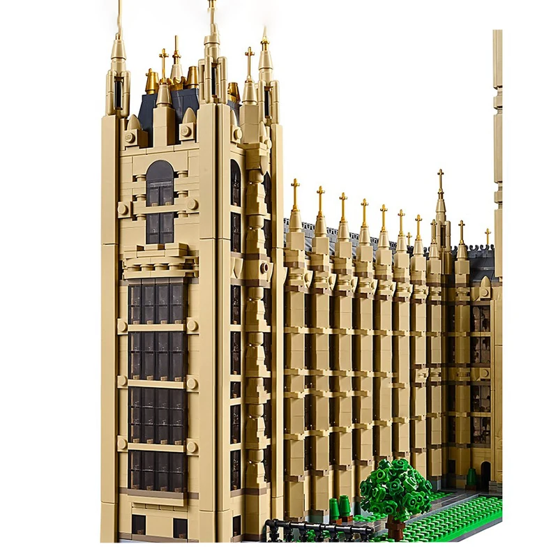 4167 قطعة مجموعة بناء London Big Ben MOC DIY، نموذج برج الساعة المميز، هدية جامعي لعشاق السفر