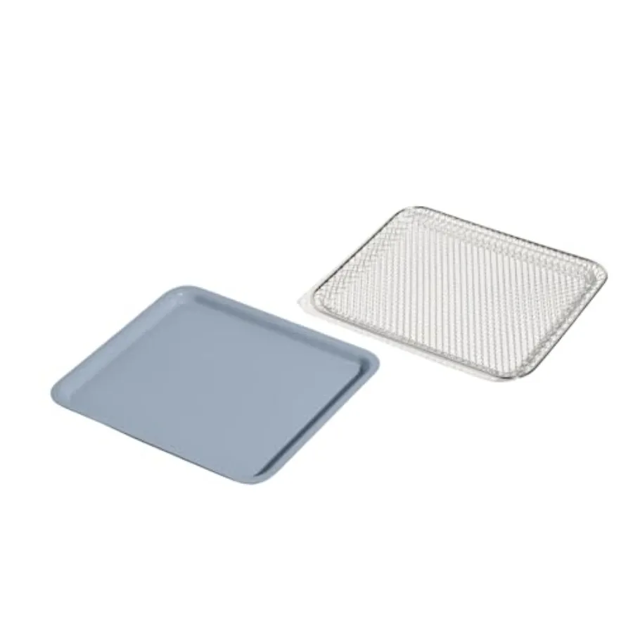 

Набор Wonder Oven Essentials: дополнительная корзина для аэрофритюрницы и антипригарная форма для выпечки с керамическим покрытием, пригодная для духовки, экологичная