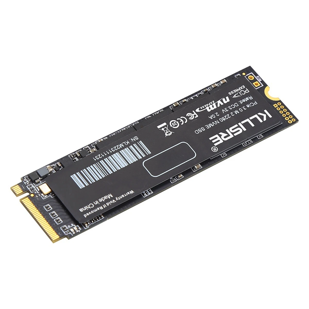 Kllisre SSD M2 2TB NVME M.2 2280 PCIe 3.0 Solid State Disk Hard Drive work on Laptop and Desktop
