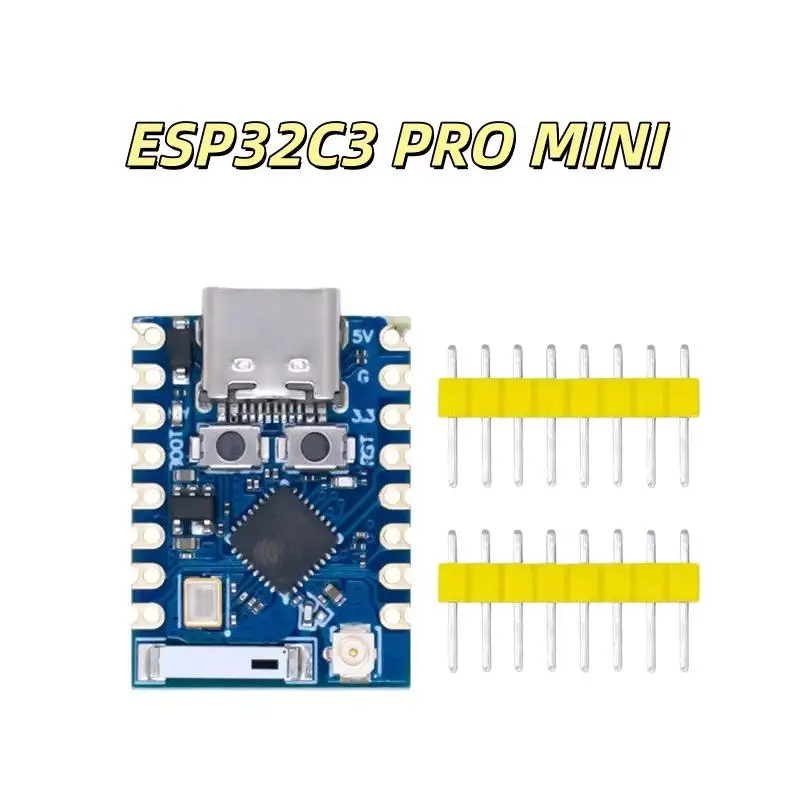 ESP32C3 PRO MINI 1 Set Development Board ESP32C3FH4 Chip Stable WiFi Module for Electronic Education Platform Learning
