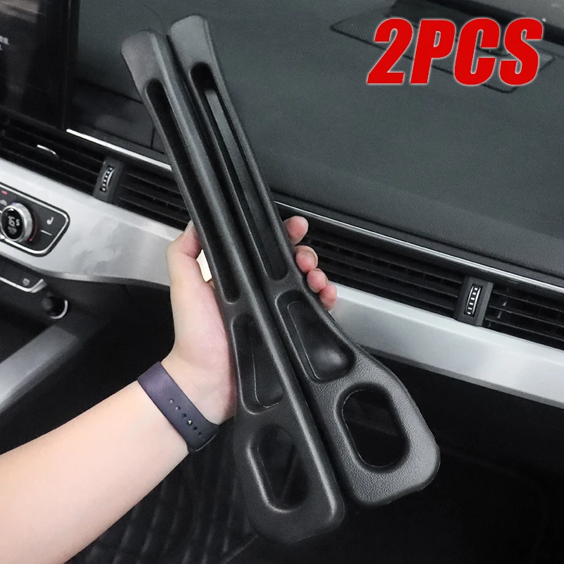 【セール中】1ペア 車用シート隙間埋めオーガナイザー 汎用 車用シート隙間漏れ防止ストッパー ストリップ スロット シート隙間収納オーガナイザー アクセサリー