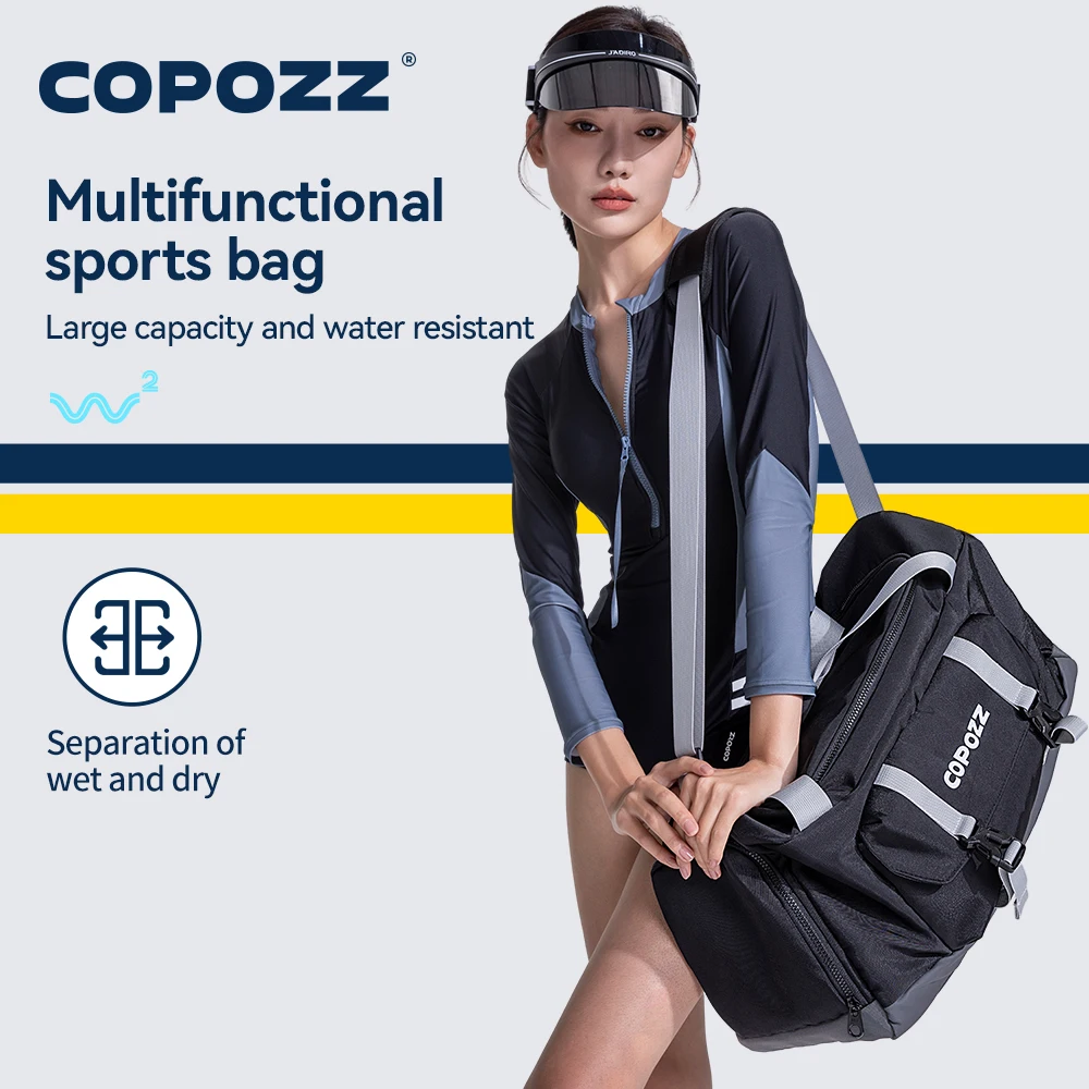 

COPOZZ новая сумка для плавания, модная вместительная дорожная сумка для йоги, большие мужские и женские профессиональные сумки через плечо для фитнеса, подмышек