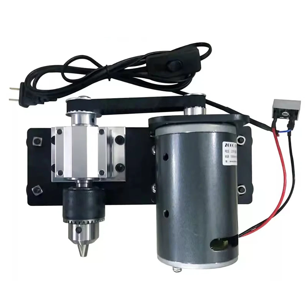 

350W Benchtop Drill Press & Grinder Lathe Machine | 3900RPM | B16 Chuck (1.5-13mm) | 220V AC Motor