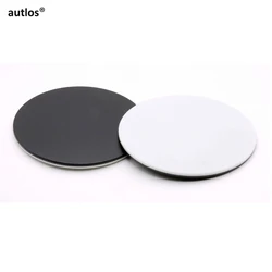 Plastic Round Plate Load Board Working Stage White Black Board for Biological Stereo Microscope Bottom Plate 120mm 95mm 60mm