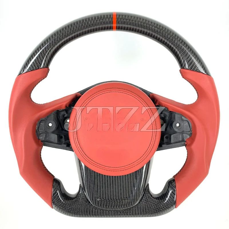 

Fengxuan For Toyota Supra A90 2020-2022 Bull Demon Carbon Fiber Steering Wheel Modification