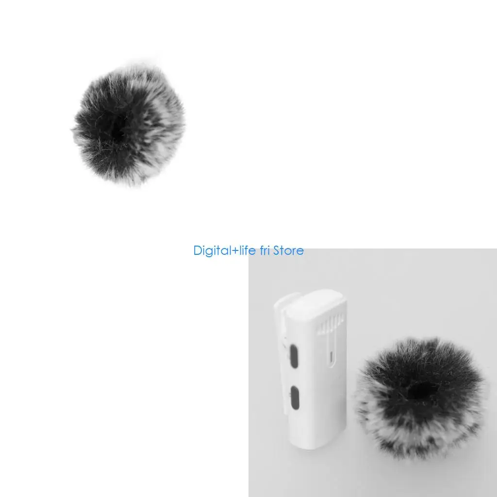 E06D Wireless Lavalier Microphone Windshield Repalcement Windcreen Cover Block Wind Noise Improve Sound Quality Cover for K10