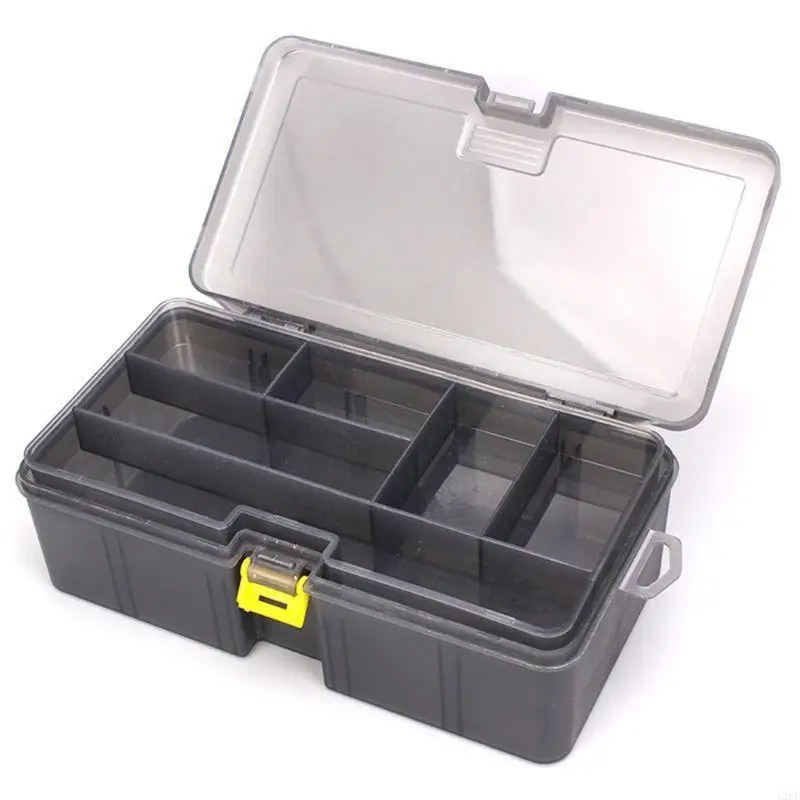 12PF Multi-division Dual Layer Tool Storage Box Multifunctional Organize Fishing Lure