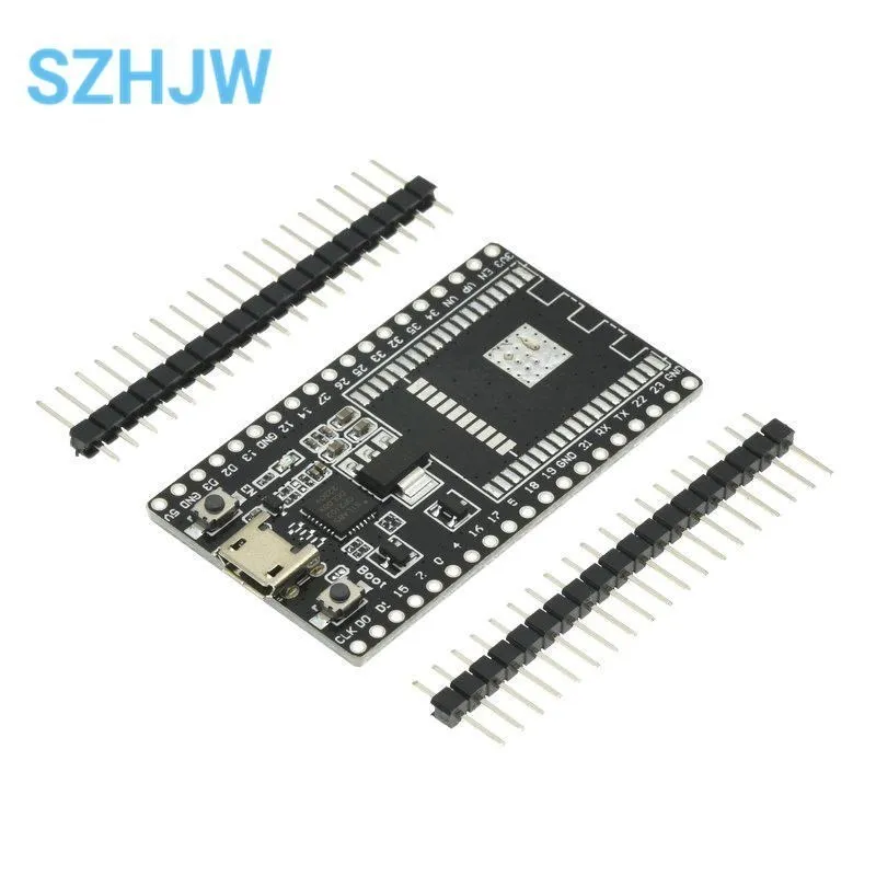 Tablero DE DESARROLLO ESP32-DevKitC ESP32, tableros de piso pueden montarse WROOM-32D / 32U módulo WROVER