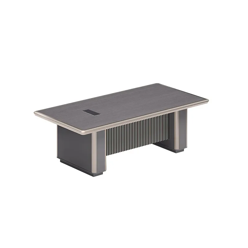 

Large conference table, minimalist modern business negotiation table, rectangular business table
