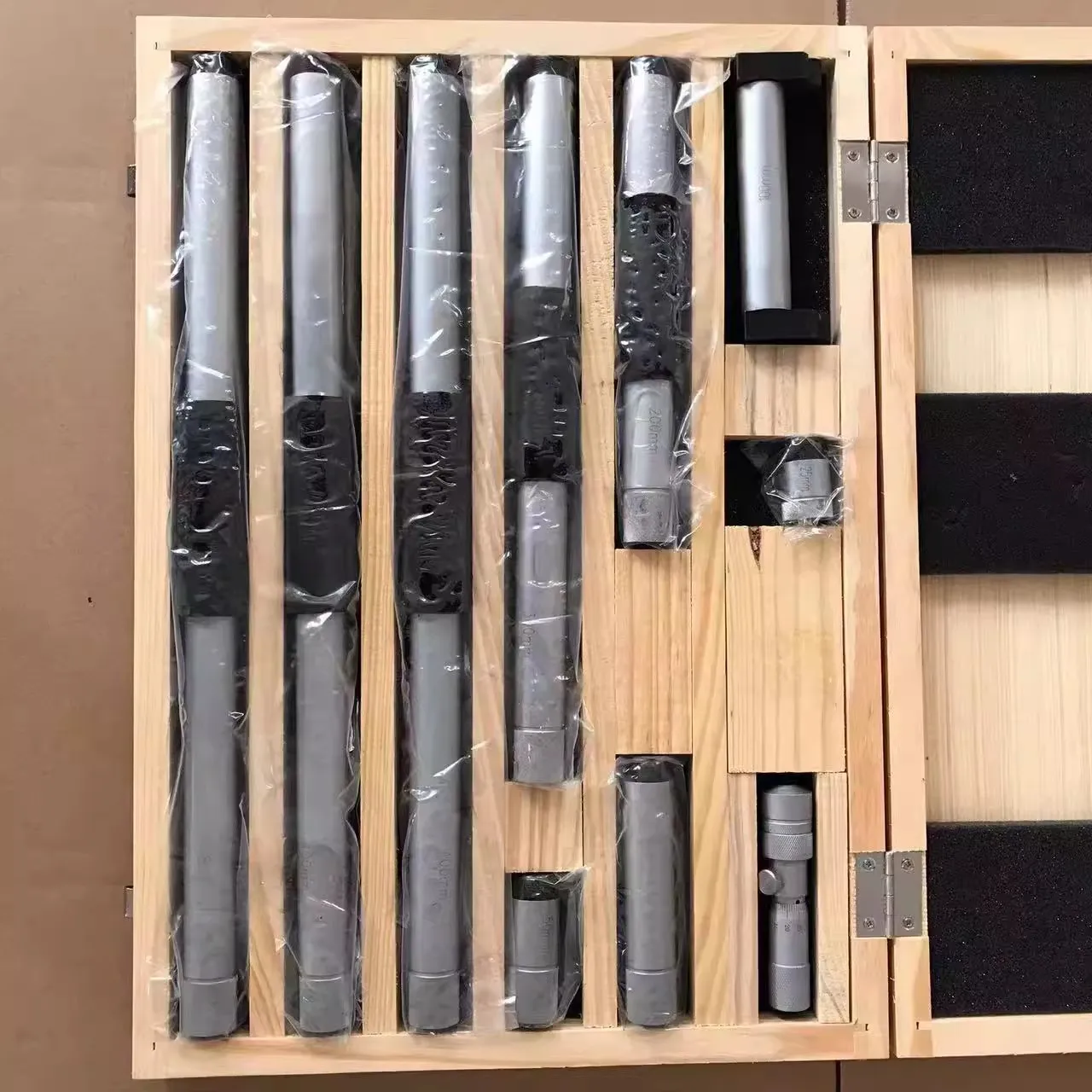 Extension rod big wide long range inside micrometers diameter  circular lumen Deep hole inner size dimensions Heads Standard