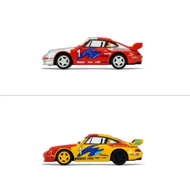 

Крошечный x сверкающий 1:64 993 991 Carrera Cup 1993 литая модель автомобиля