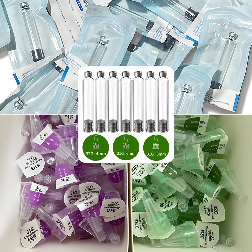 

Wholesale Insulin Cartridges 3ml Empty Cassette Bottle Pen Tip for Lilly Insulin Injection Pen Medical Aesthetics Accessories