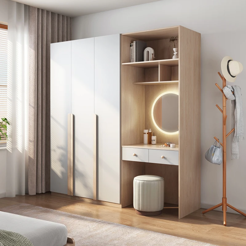 Multifuncion Design Wardrobes Vanity Set Drawers Storage Wardrobes Clothes Home Armario Space Saving Bedroom Furniture