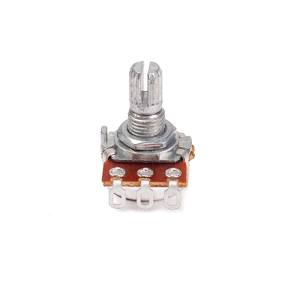 

Potentiometer Guitar Replacement Part Knobs Number Curved Handle Shaft