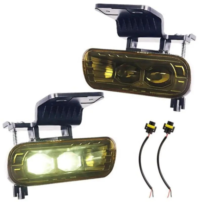 

A13Z-1 Pair High Intensity LED Front Fog Lights For Silverado 99-02 Tahoe 00-06 Retrofit Headlights
