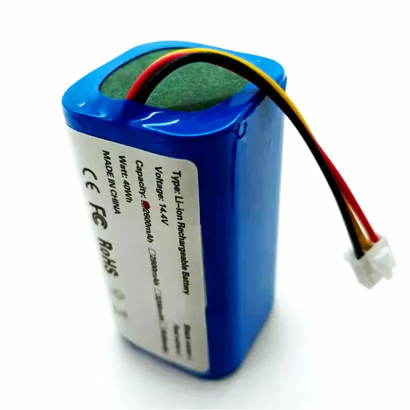 Bateria original para robô aspirador de pó, ferramenta de limpeza, célula de lítio, 18650, 14.4V, 2600mAh, LiFePO4, C30B, E30, 100% original