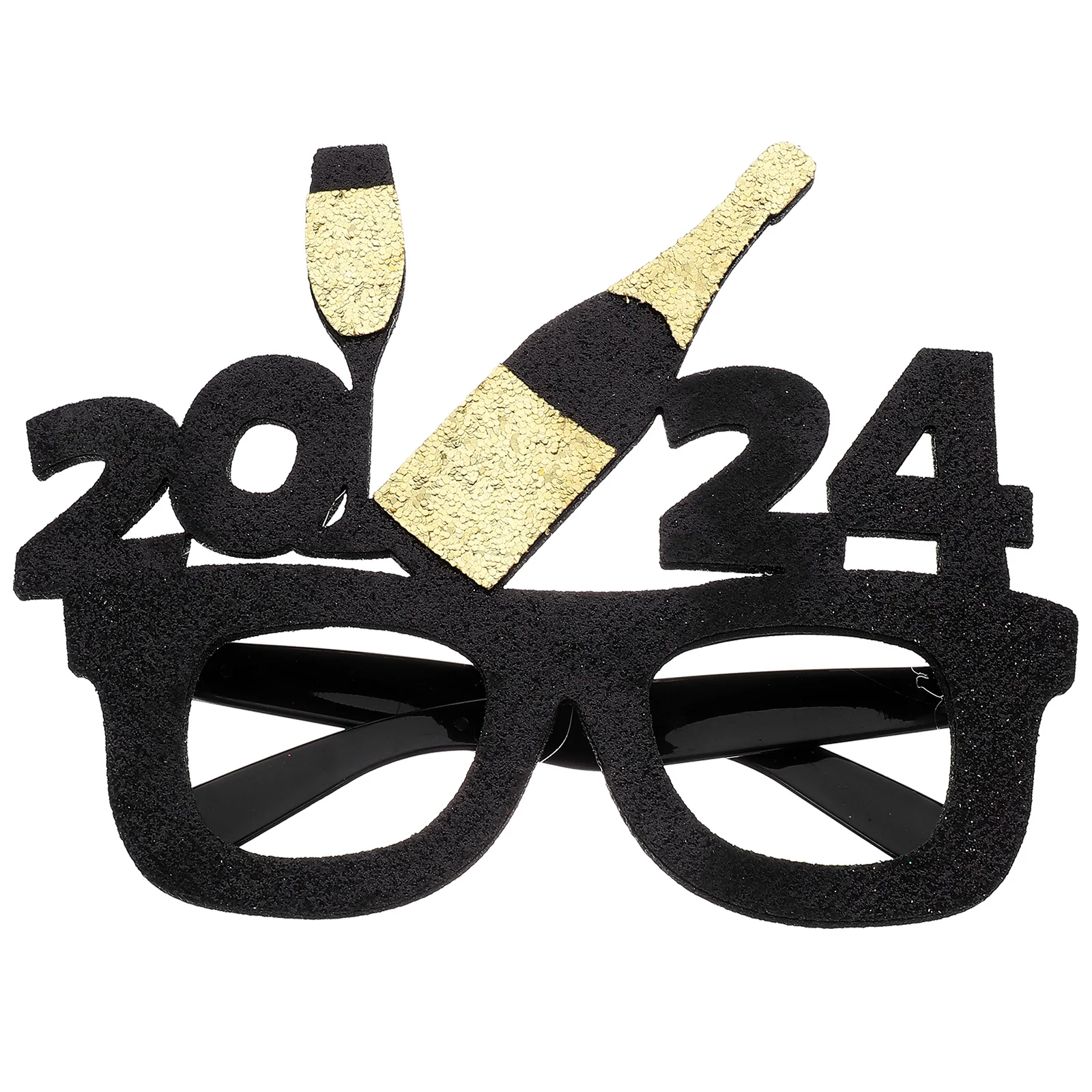 

New Year Party Eyeglasses 2024 Unique Design Reusable Photo Props Celebration Party Favor 2024 Eyeglasses Funny Dancing Glasses