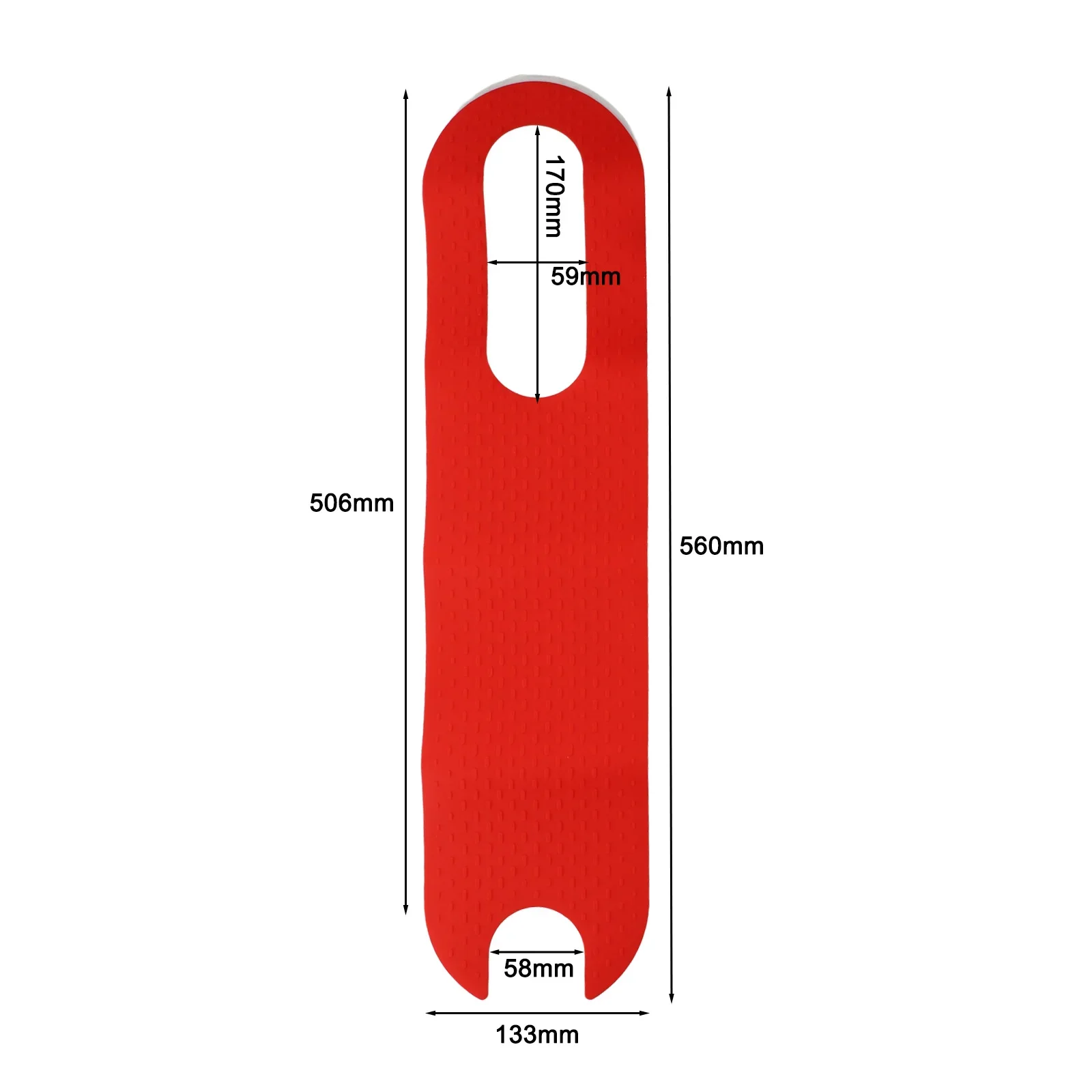 

Comfortable Non Slip Electric Scooter Grip and Foot Pad Set for Xiaomi For M365 Lightweight Rubber for Easy Use