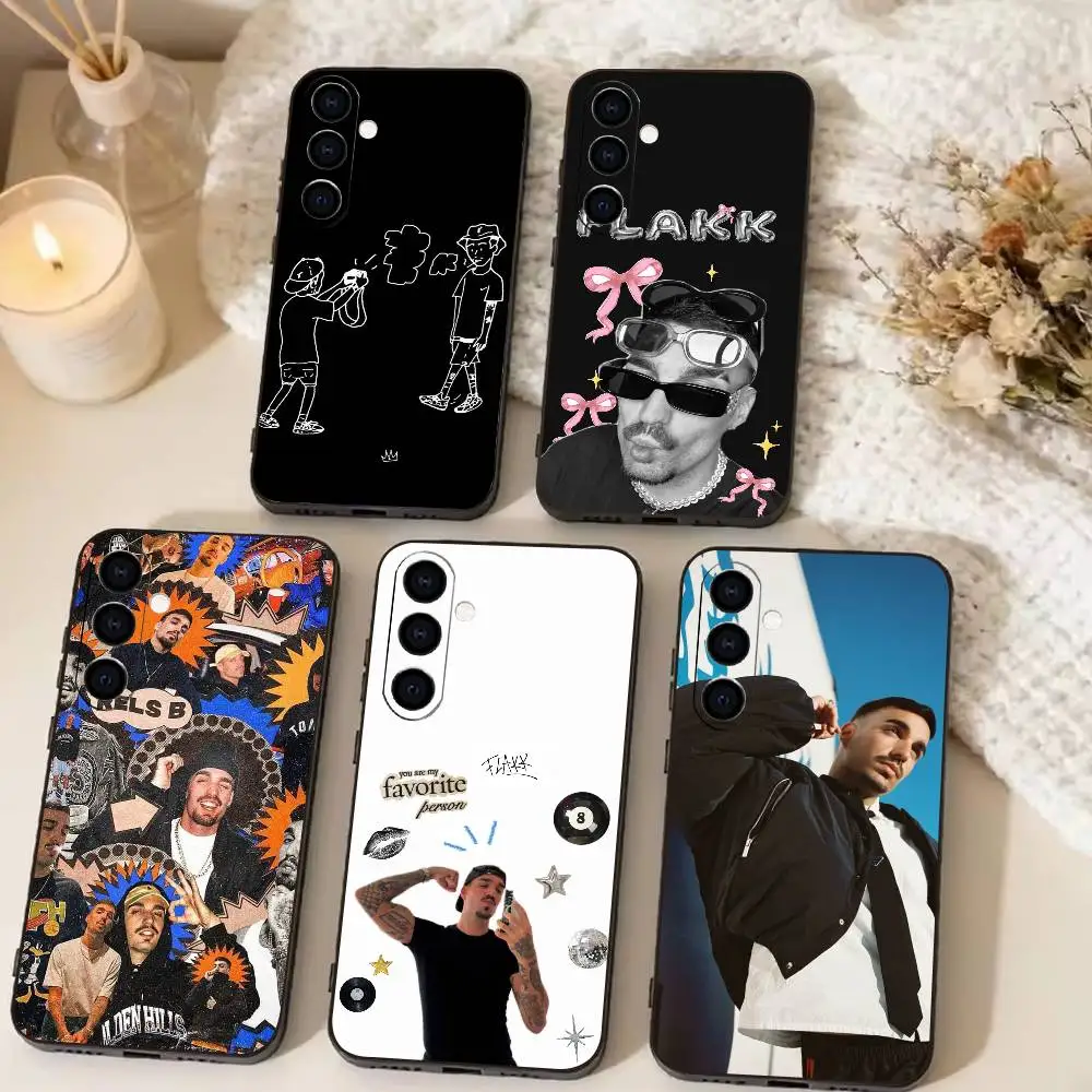 

Trap A mi Rels B Phone Case Black Silicone Soft For Samsung Galaxy A73,A72,A71,A70,A53,A52,A51