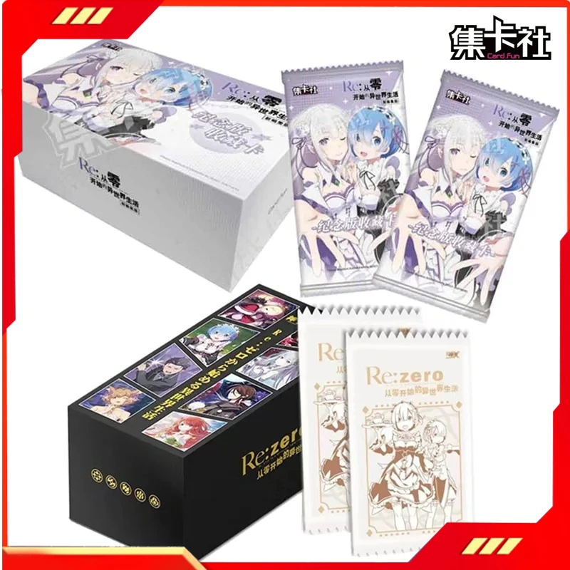 

Card.fun Re Life in A Different World From Zero Коллекционные карты для детской игры Аниме Карточные настольные игрушки