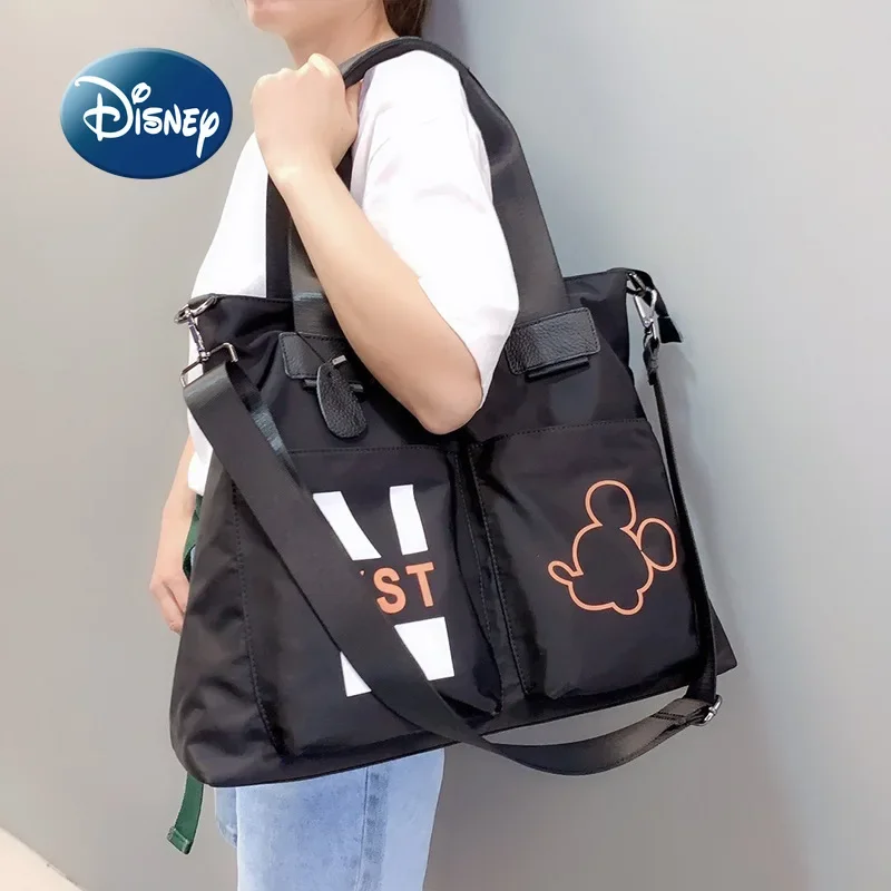 Disney Mickey New Women\'s Shoulder Bag Cartoon Fashion Women\'s Handbag Large Capacity Multifunctional Travel Bag High Quality