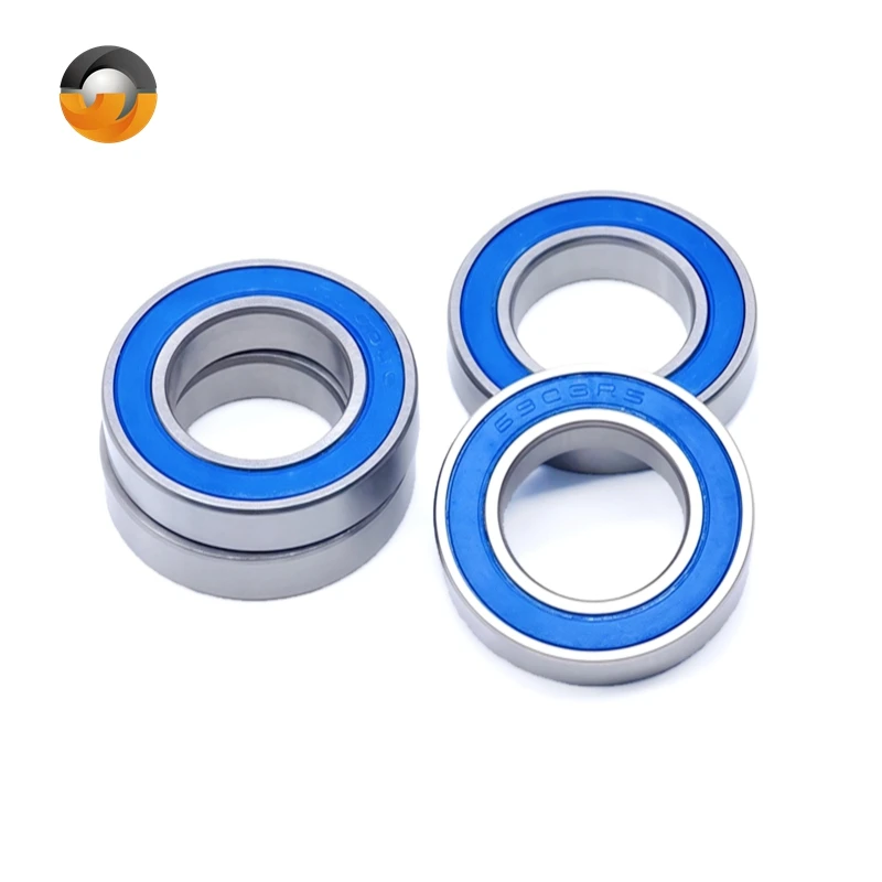 

10 шт. 6903RS 17x30x7 мм подшипник ABEC-7 6903-2RS велосипедная ступица передние и задние ступицы колеса 17 30 7 шариковые подшипники синие герметичные