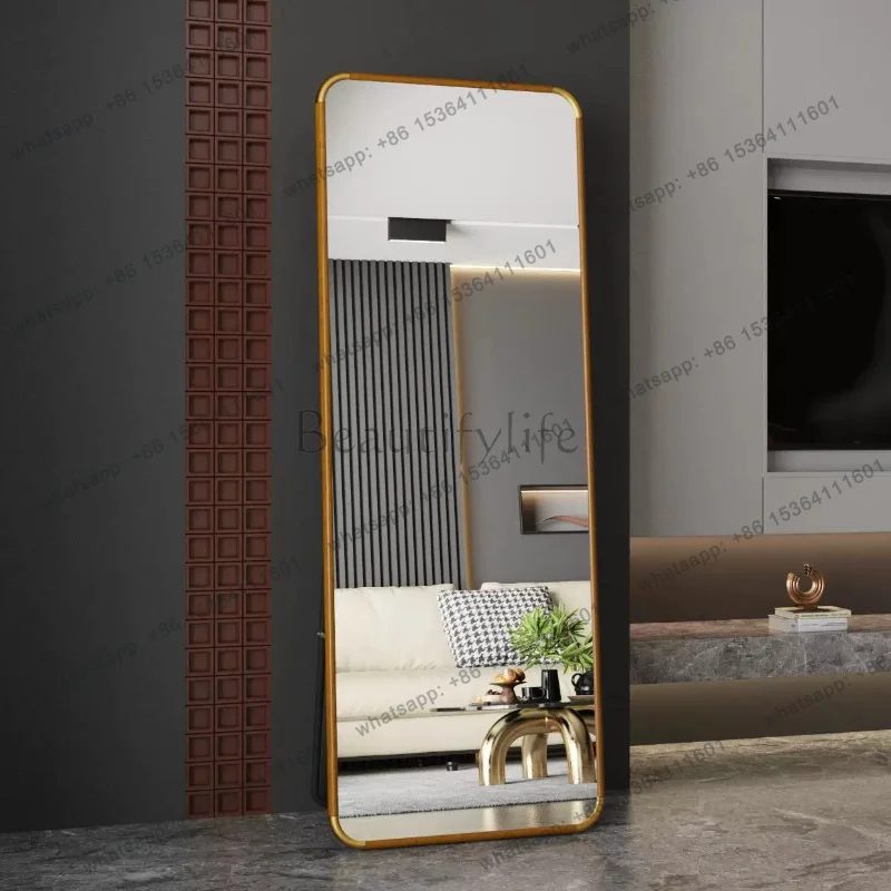 LD Full Body Vintage Mirror Aesthetic Luxury Nordic Modern Mirror Decoration Korean Style Spiegel Wand  Decorations