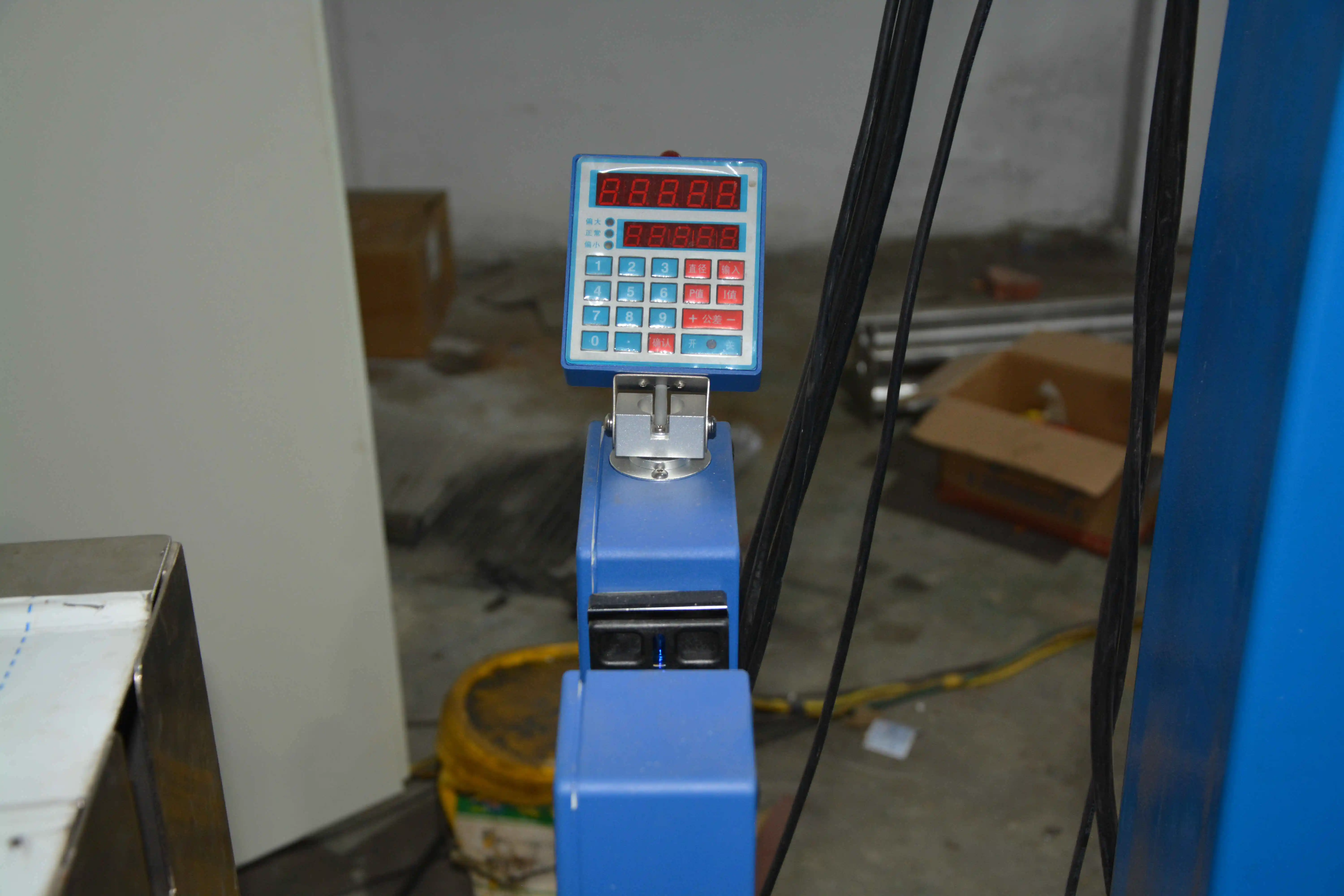Laser Caliper Fio e Cabo Equipamento De Teste, ABC Cable Making