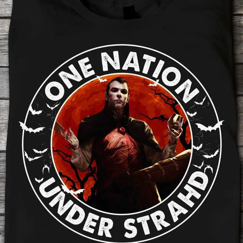 Bat Dracula One nation under strahd T shirt