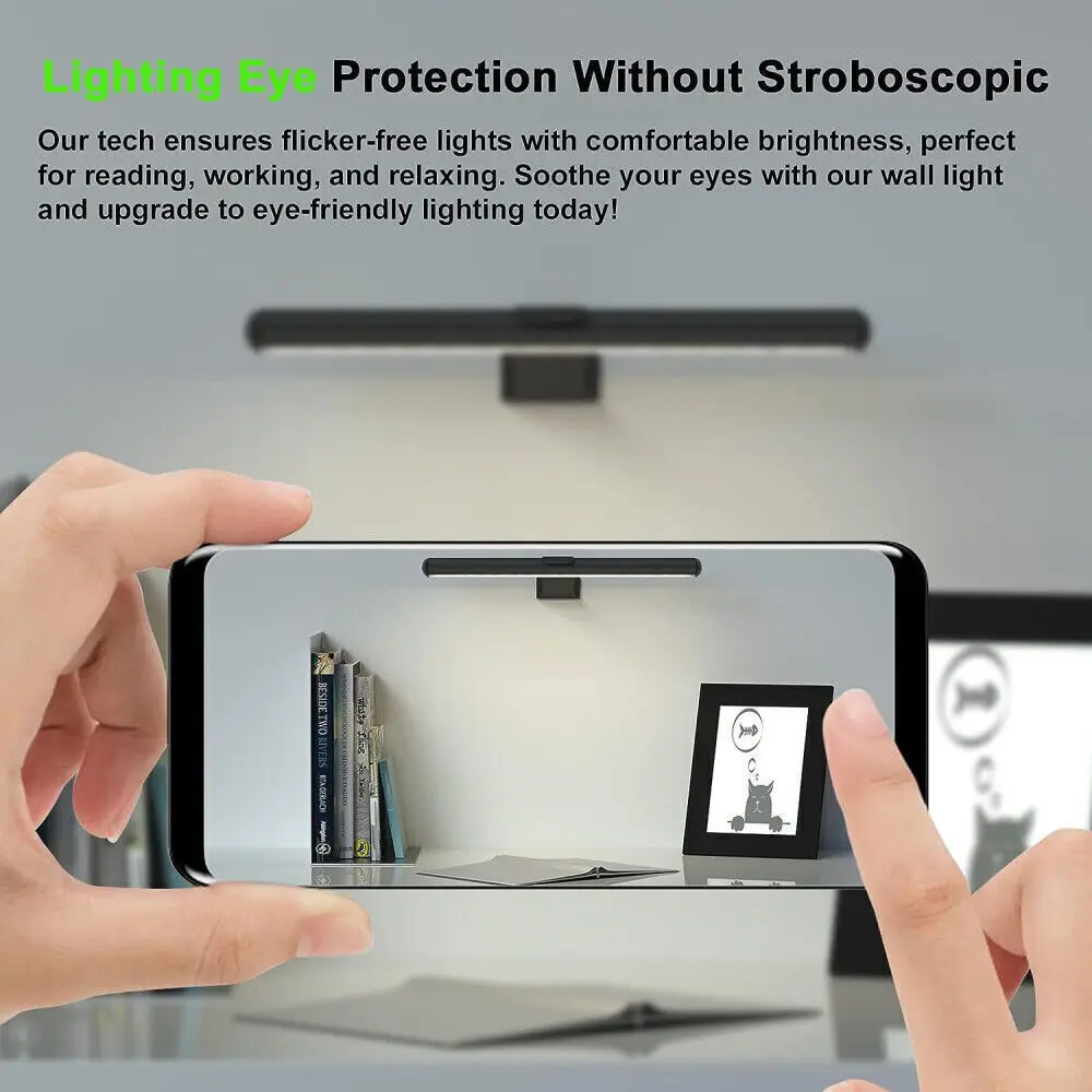 무선 그림 그림 조명 초상화 원격 거실 충전식 아트 디스플레이 빛 디밍이 가능한 다트판 빛