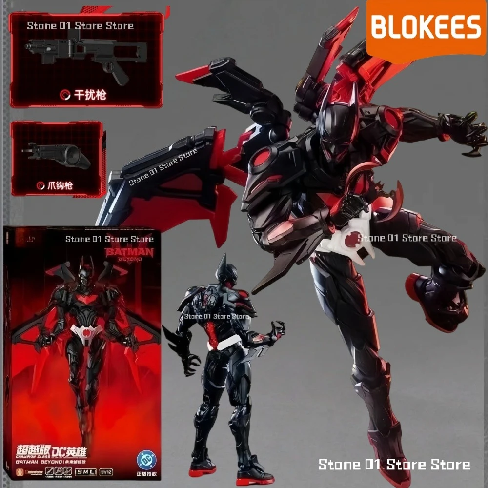 Blokees originales en Stock Batman Beyond ensamblando figura de acción juguete modelo regalo