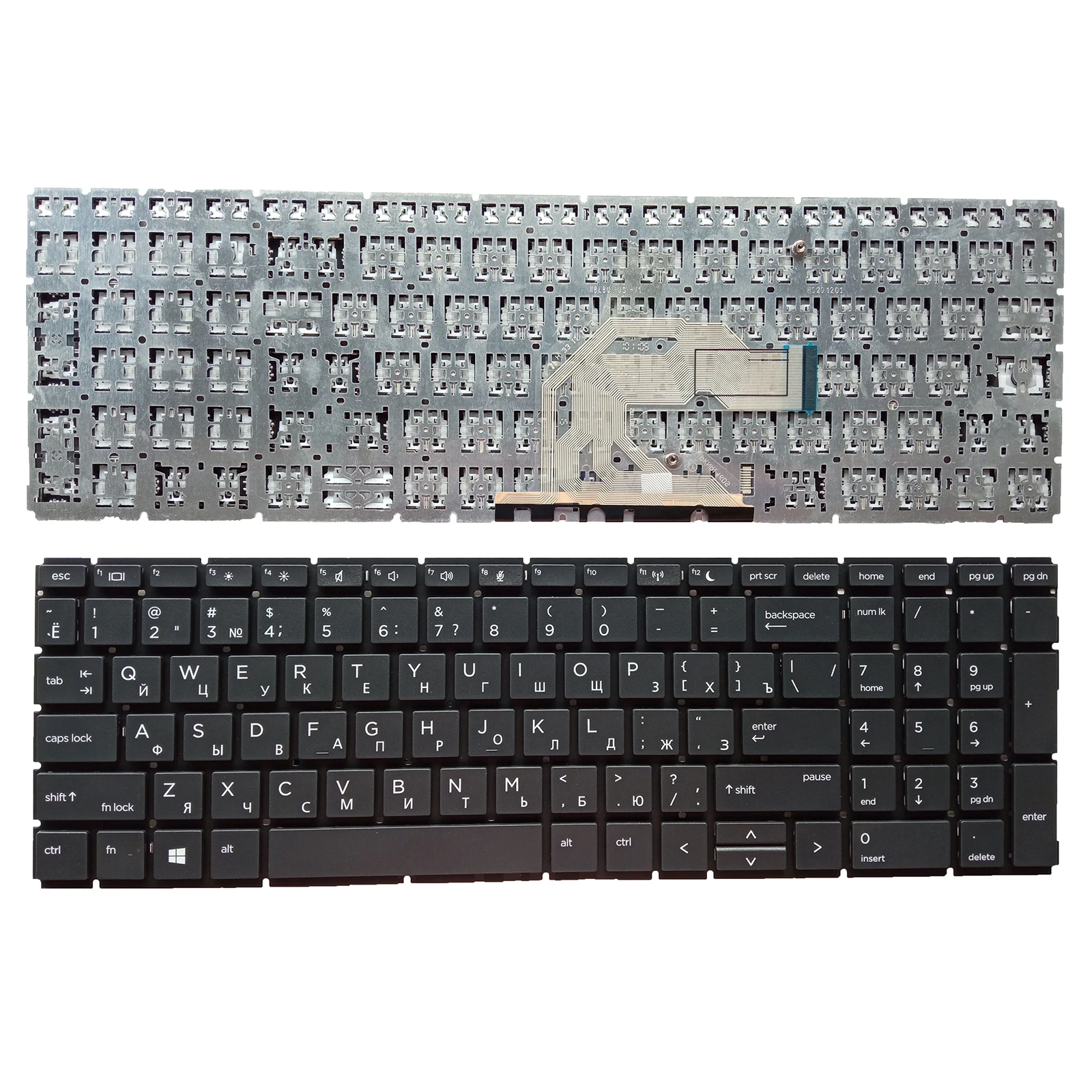 

Wholesale laptop internal keyboard custom for HP ProBook 450 G6 455 G6 450R G6 455R G6 RU NO Backlit Keyboard No Palmrest