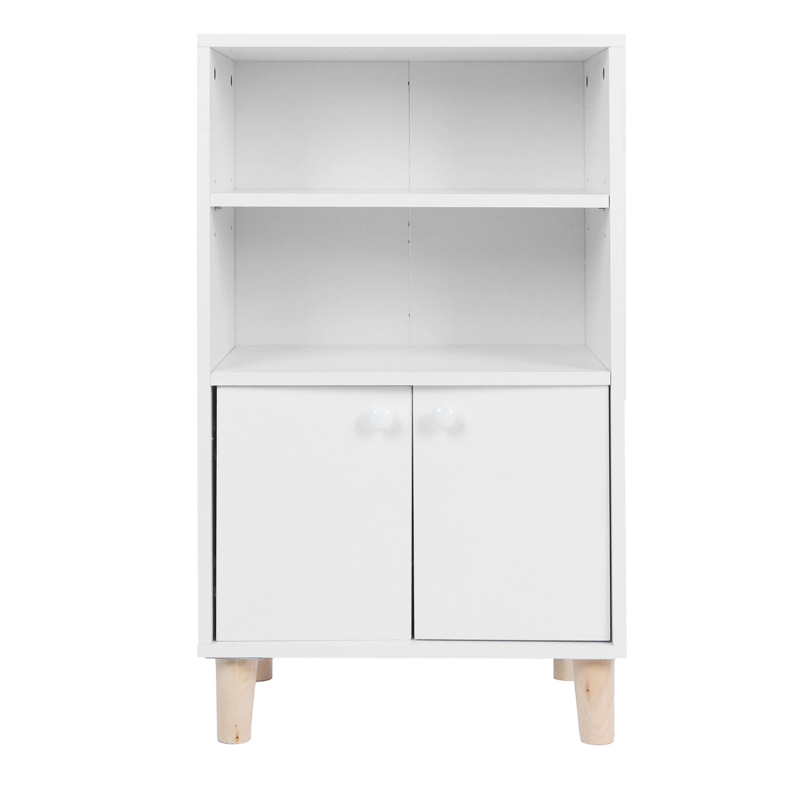 Bathroom Livingroom Cabinet Multifunctional MDF Wood Floor Cabinet with 2 Shelf Home Furnitures Storage Cabinet