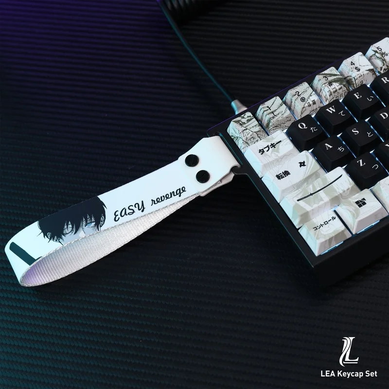 Hayakawa outono tema anime keycaps cereja pbt teclado mecânico personalizado acessórios de jogos bonito presente colecionável