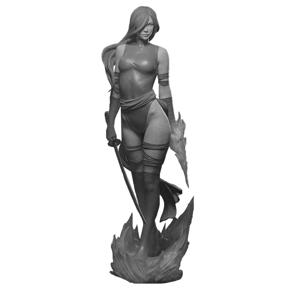 JiaLingBao 1:24 Miniature Resin Plastic Model Kit Unpainted Resin Model Kit Toy A116