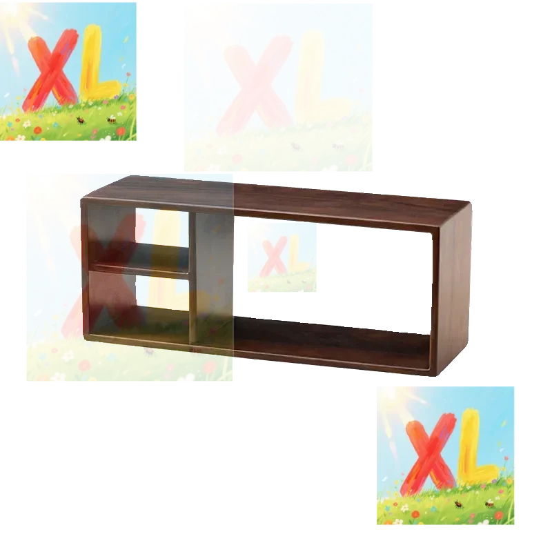 

Walnut solid wood lattice cabinet bookshelf free combination bookcase bay window storage cabinet storage floor partition free in
