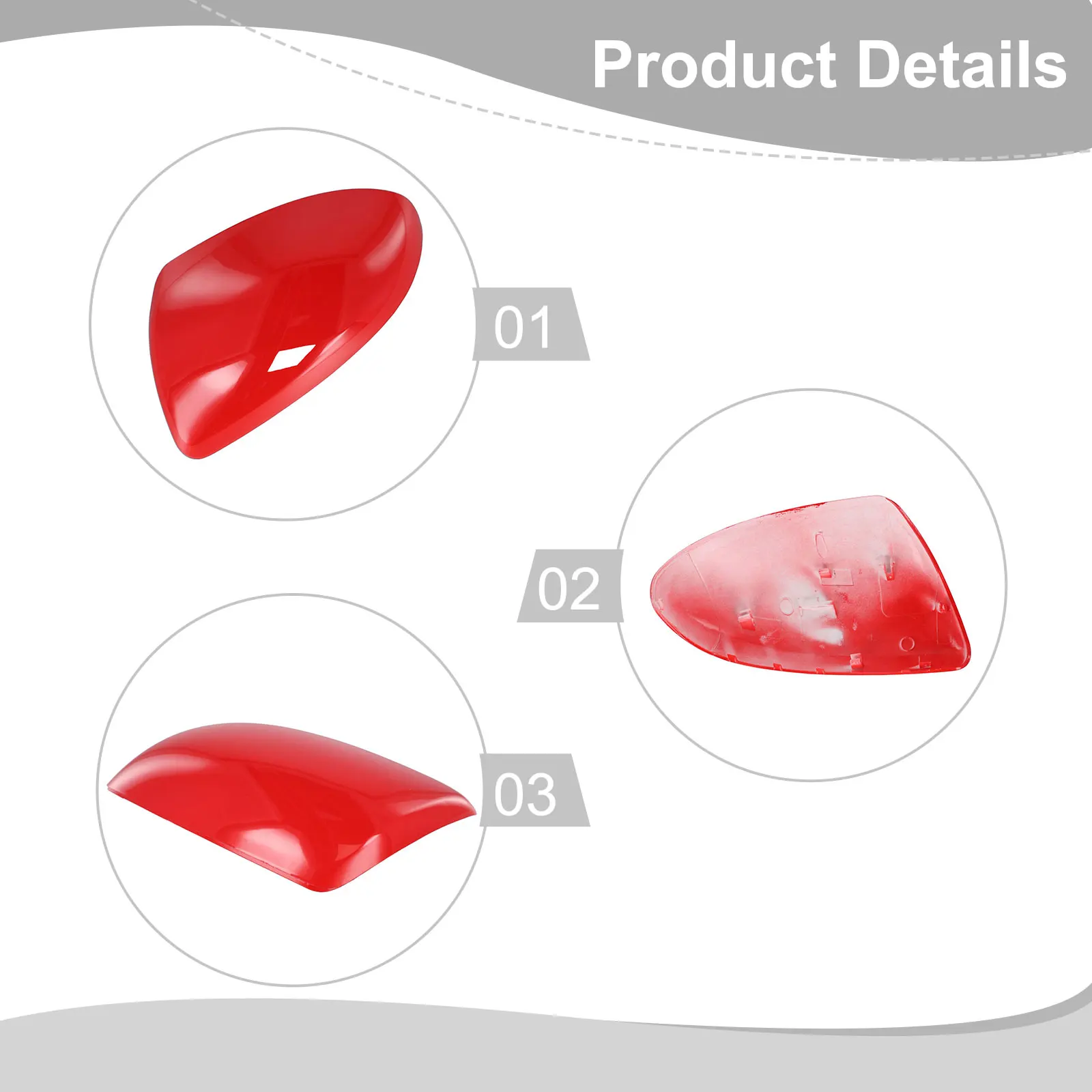 

Passenger Side Mirror Cover Ice Blue Side Mirror Cover Enhance Appearance Guaranteed Satisfaction No Modification Required