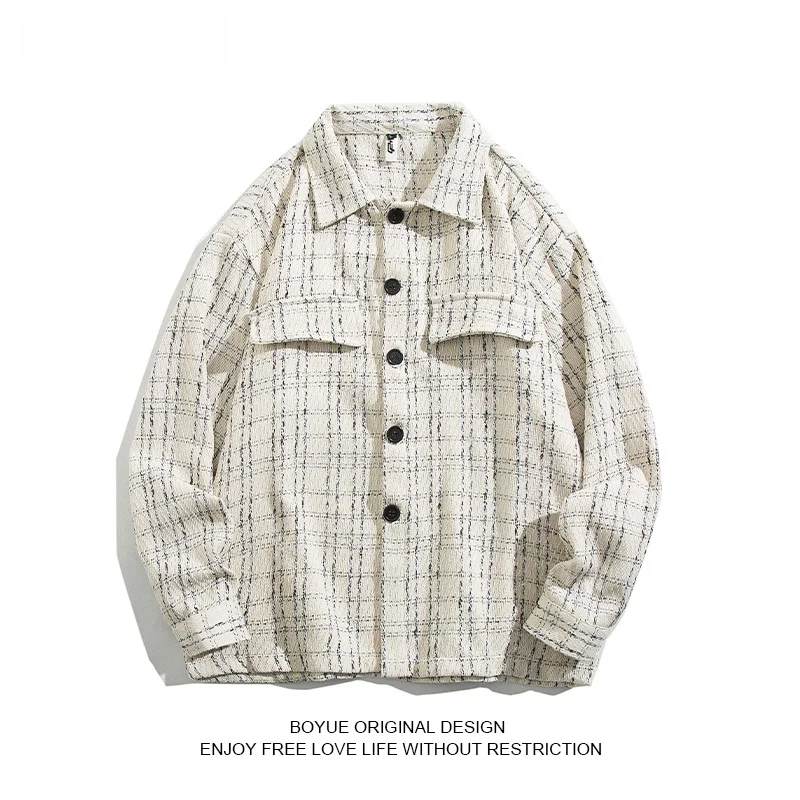 

Модная мужская куртка Boyue в стиле французской и американской уличной моды, крутая парная куртка для стильных пар, как у интернет-знаменитостей...