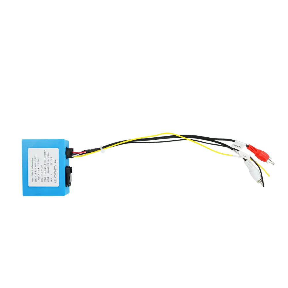 Car Optical Fiber Audio System Adapter Car Aux For Mercedes Benz E CLS SLK CL S Class W211 W219 W220 Box Amplifier Adapter