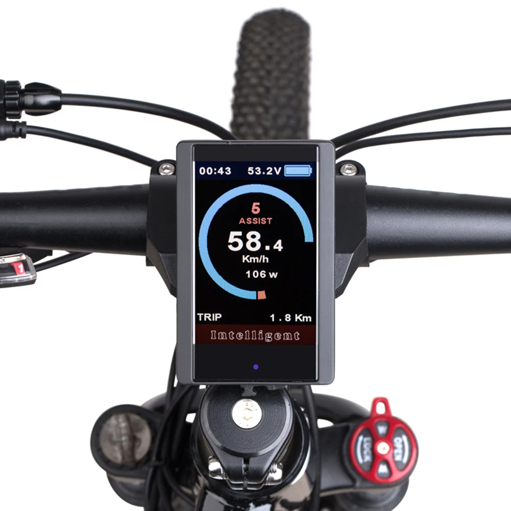 

For BAFANG 850C Forebike Display Includes Speed Monitor and Smart Power Indicator Ideal for MidDrive Applications