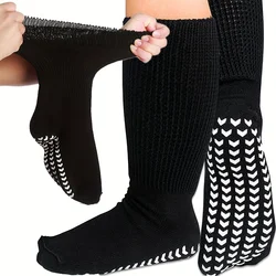 Extra Wide Socks for Swollen Feet,Soft Stretchy Senior Diabetic Socks,Men's and Women's Non-slip Non-slip Non-slip Non-slip Non-
