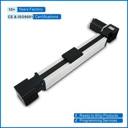 3900mm Range Long Stroke Belt Driven Aluminium Linear Guide Rail