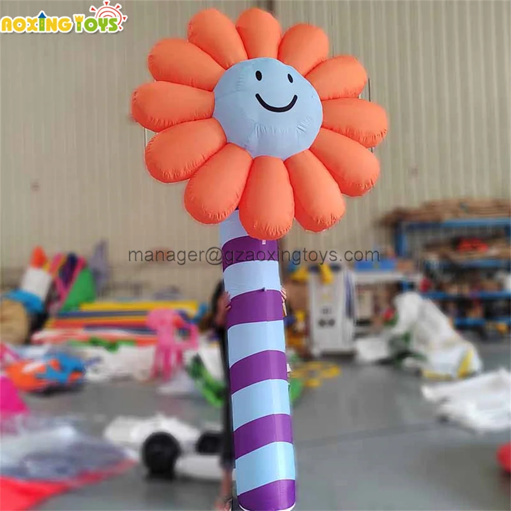 2-3M Gian Inflatable flower With Blower For Stage Advertising Wedding Party Decoration Events