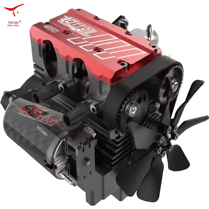 Tuoyang Engine Four-stroke Inline Dual-Cylinder Methanol Engine Assembly Model FS-L200AC-OT