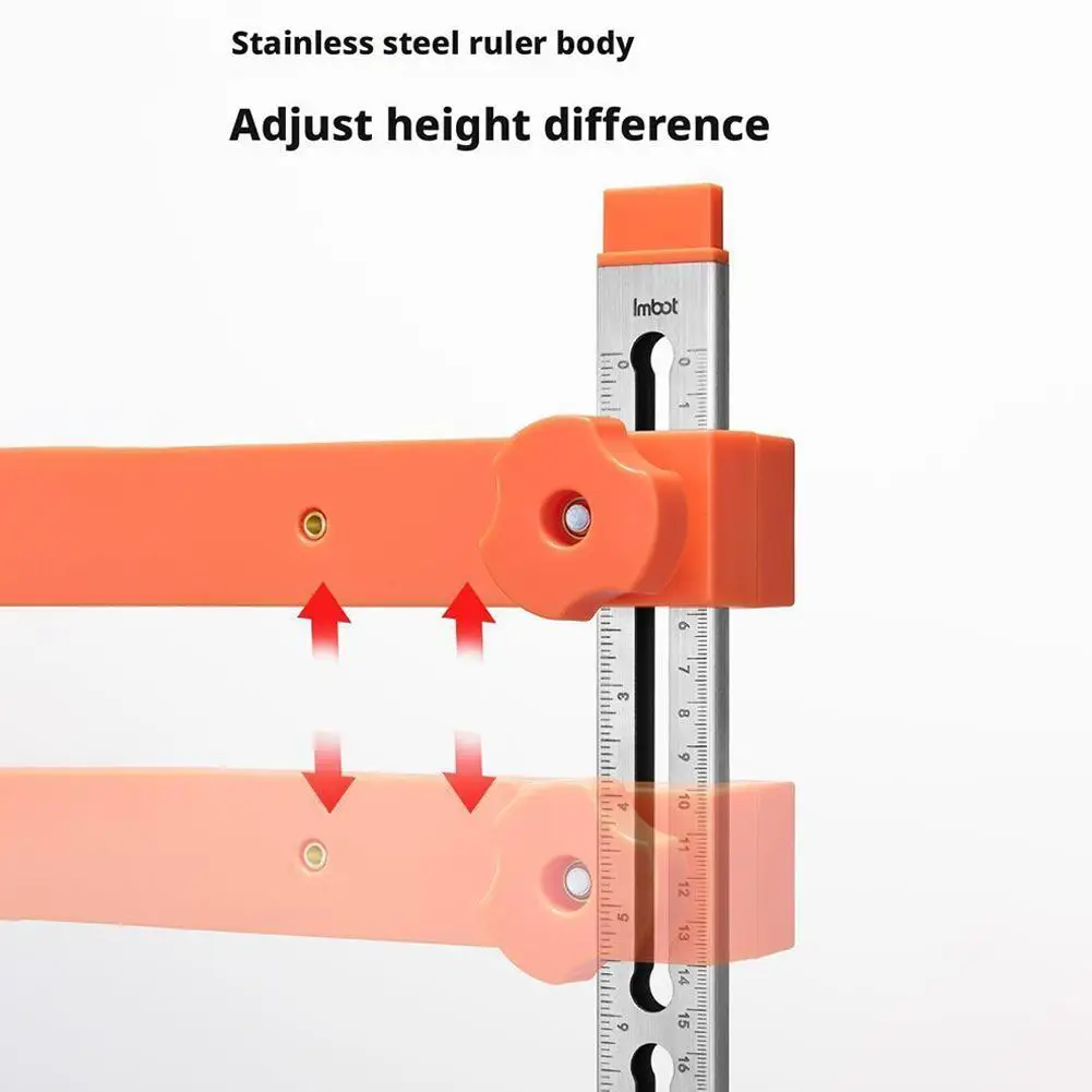 

Drawer Rail Assistant Wardrobe Cabinet Quick Fixing Positioning Punching Installation Tool Adjustable Splicing DIY Artifacts