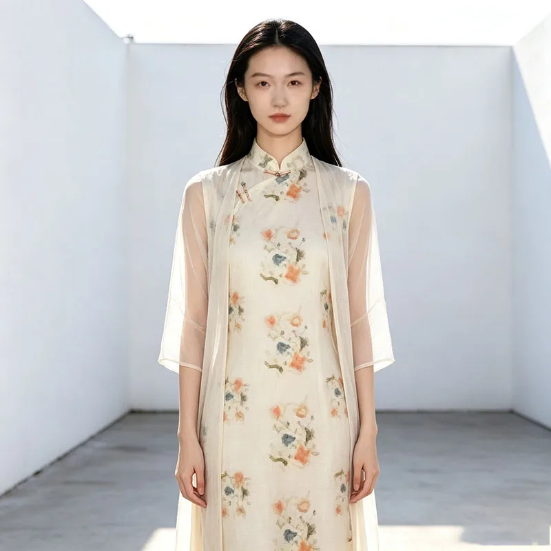 Pure Ramie Fabric, Sand Washed Twill Dyed High Density, Breathable Cool Feeling Wrinkle Resistant, For Tablecloth Curtain, Facto