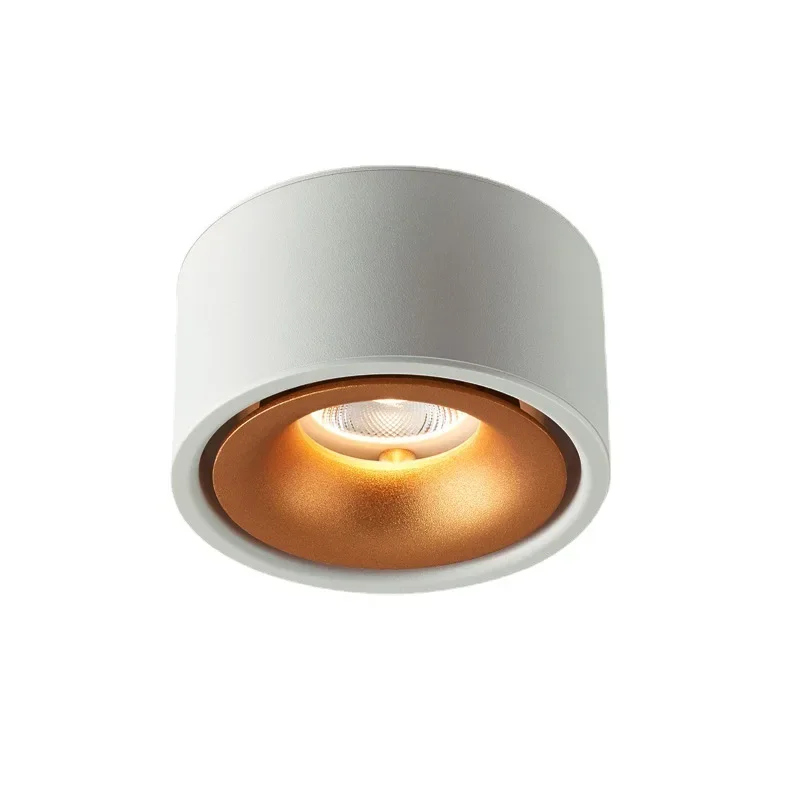 

LED Downlights embedded Ultra-thin surface-mounted spotlights home living room round aluminum High bright Spotlight